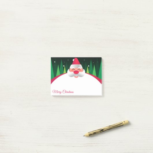 Kerstman Kerst Post-it Notities Post-it® Notes (Op bureau)