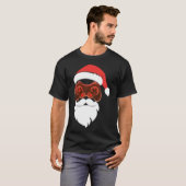 Kerstman Kerst Pyjama  T-shirt (Voorkant volledig)