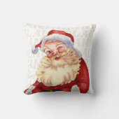 Kerstman Kerst Sierkussen | feestelijke woning (Voorkant)