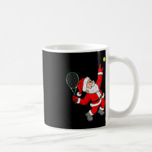 Kerstman Kerst Tennis Plezier Jongens Meisjes Kind Koffiemok