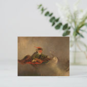 Kerstman, kerstavond door William H. Beard Briefkaart (Staand voorkant)