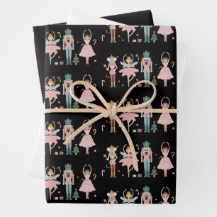 Kerstman Kerstbal Cute Vakantie Inpakpapier Vel