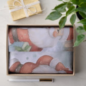 Kerstman Kerstbomen Honden Kerstmis Tissuepapier (Geschenk)