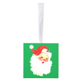 Kerstman, Kerstboom & Elfenbenen Decoratie (Rechts)