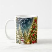 Kerstman Kerstboom Koffiemok (Links)