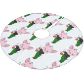 kerstman kerstboom rok (Gekanteld)