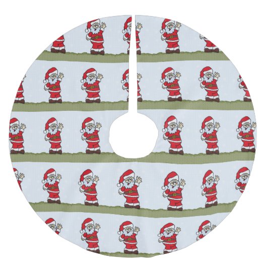 kerstman kerstboom rok (Voorkant)