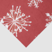 Kerstman Kerstboom Sneeuwvlokken Kerstmis Tissuepapier (Detail)