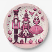 Kerstman Kerstbord Papieren Bordje (Voorkant)