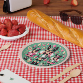 Kerstman Kerstbord Papieren Bordje