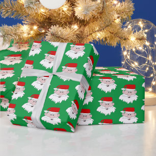 Kerstman Kerstcadeau Inpakpapier
