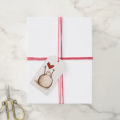 Kerstman Kerstcadeau Labels Cadeaulabel (Met Touw)