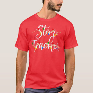 Kerstman kerstcadeau voor leraar cadeau t-shirt