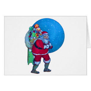 KERSTMAN, KERSTCADEAU ZAK EN SPEELGOED IN STERRENH