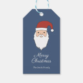 Kerstman Kerstcadeautag Cadeaulabel (Voorkant)