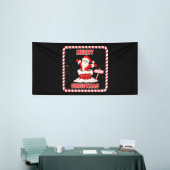 Kerstman Kerstcollectie 4x8 Vinyl Banner (Beurs)