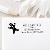 Kerstman Kerstdag Retouradres Etiket (Insitu)