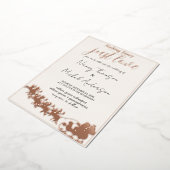 Kerstman Kerstfeest Folie Uitnodiging (Gedraaid)