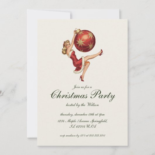  Kerstman Kerstfeest Kaart (Voorkant)