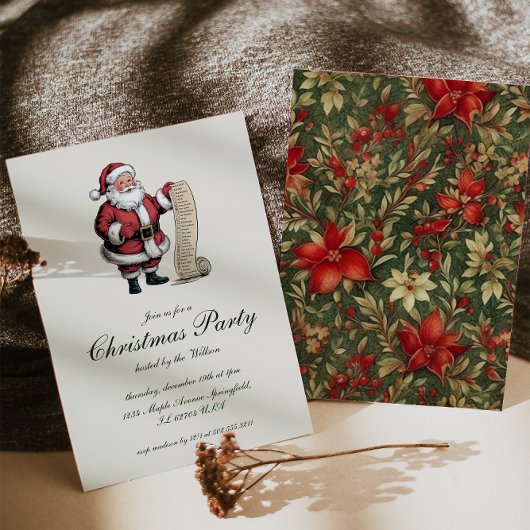  Kerstman Kerstfeest Kaart