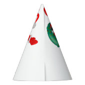 Kerstman Kerstfeest Papier Pet Feesthoedjes (Achterkant)