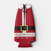 Kerstman Kerstfles koeler (Achterkant)