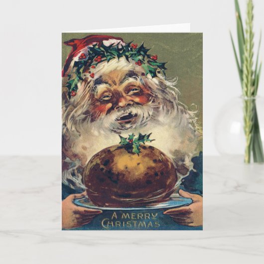 Kerstman Kerstham Hulst Feestdagen Kaart (Voorkant)