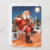 Kerstman Kerstkaart (Voorkant)