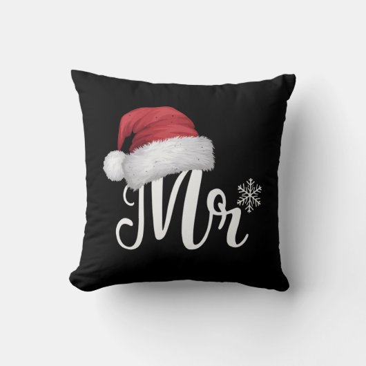 Kerstman Kerstkleding Heren Dames Sinterklaas Kussen (Voorkant)