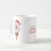 Kerstman Kerstkoek Mok (Voorkant links)