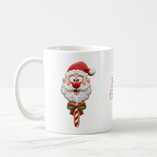 Kerstman Kerstkoek Mok (Links)