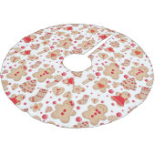 Kerstman Kerstkoekjes Kerstvakantie Kerstboom Rok (Gekanteld)