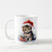 Kerstman Kerstkoffie mok (Links)
