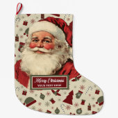 Kerstman Kerstkous Classic Grote Kerstsok (Voorkant)