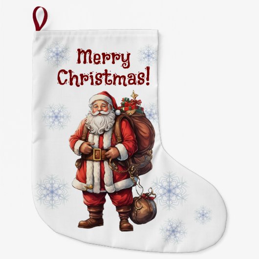  Kerstman Kerstkous Grote Kerstsok (Voorkant)