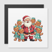 Kerstman Kerstkrans Kerststol Verpleegkundigen  (Voorkant / Achterkant)