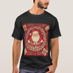 Kerstman Kerstkrans T-shirt