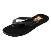 Kerstman Kerstlichtshow Teenslippers (Schuin)