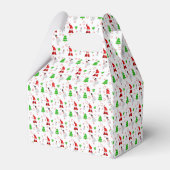 Kerstman kerstman bedankdoosjes (Achterkant)
