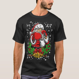 Kerstman Kerstman Bokser Boksen T-shirt