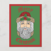 Kerstman/kerstman Briefkaart (Voorkant)