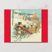 Kerstman  Kerstman Briefkaart (Voorkant)