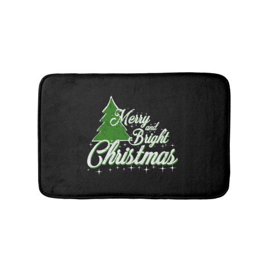 Kerstman Kerstman cadeau idee winter Badmat (Voorkant)