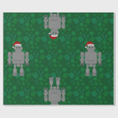 Kerstman Kerstman Claus Robot Cadeaus cadeaus Cadeaupapier (Vlak)
