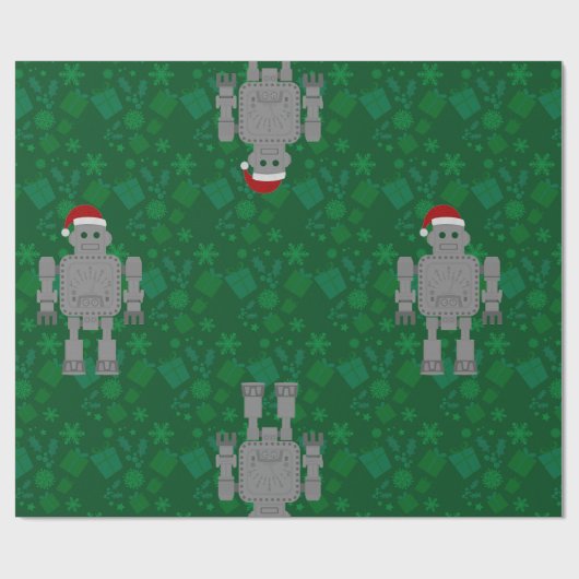 Kerstman Kerstman Claus Robot Cadeaus cadeaus Cadeaupapier (Vlak)