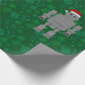 Kerstman Kerstman Claus Robot Cadeaus cadeaus Cadeaupapier (Hoek)