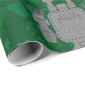 Kerstman Kerstman Claus Robot Cadeaus cadeaus Cadeaupapier (Rol Hoek)