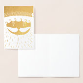 Kerstman/kerstman Folie Kaarten (Display)