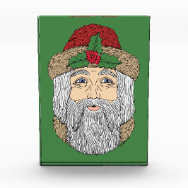 Kerstman/kerstman Fotoblokken