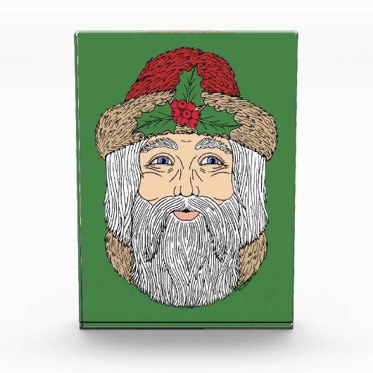 Kerstman/kerstman Fotoblokken (Voorkant)